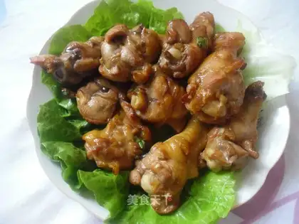 Honey chicken wings root