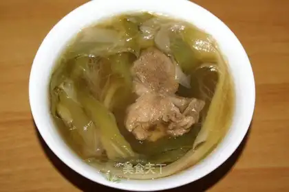 Ba Wang Hua Fan Bone Soup