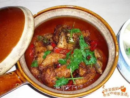 Spicy fish nuggets