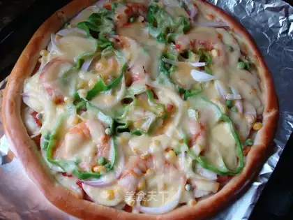 Mushroom pizza