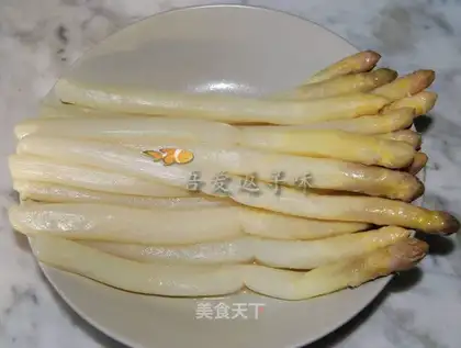 Boiled white Lu bamboo shoots