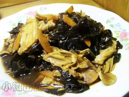 Braised tofu bamboo