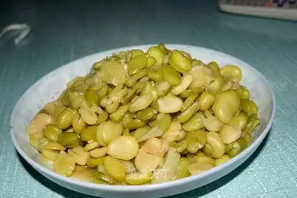 stir-fried broad beans