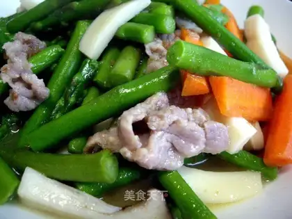 Colorful asparagus