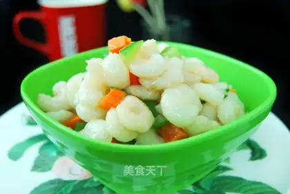 Three-colored shrimp