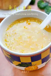 Pumpkin millet porridge