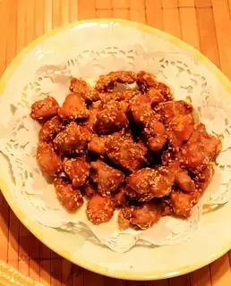 Fried sesame mutton