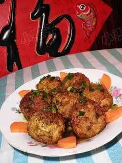 Curry cabbage balls