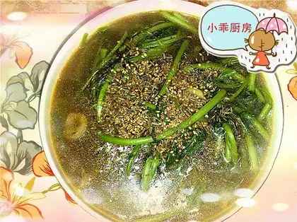Stewed vermicelli with chrysanthemum