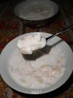 Apple grain yogurt