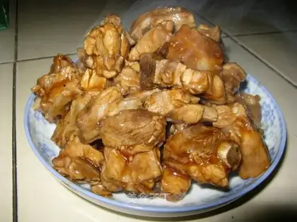 Sweet and sour pork ribs simple version