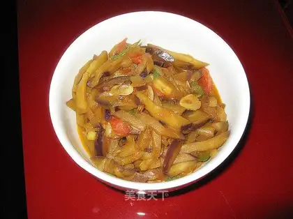 Roasted eggplant with tomatoes
