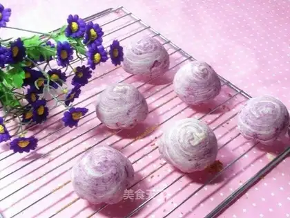 Purple potato crisp