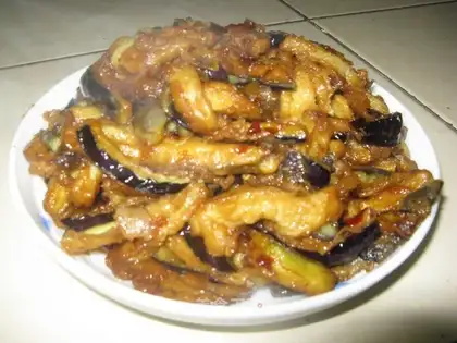 fish-flavored eggplant