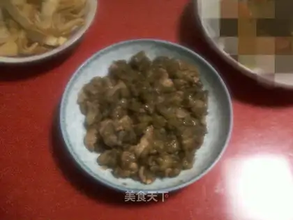 Eggplant pork slices