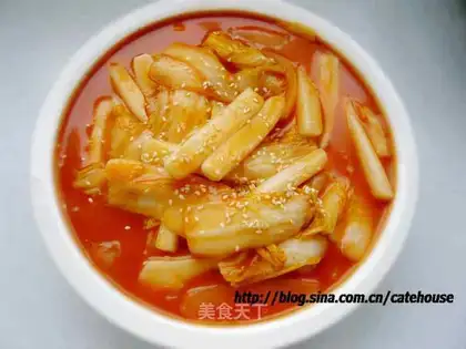spicy fried rice cakes