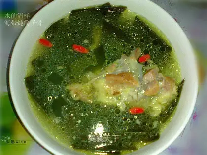 Stewed with seaweed bone