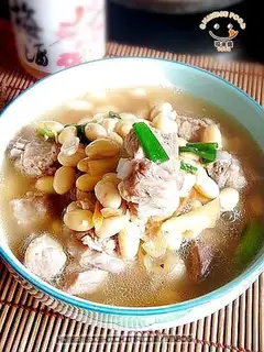 soybean chop soup