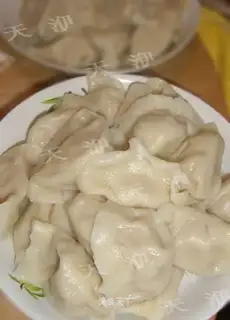 Pickled pork dumplings