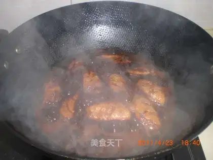 Cola chicken wings