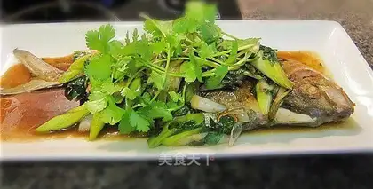 Pan-fried fish