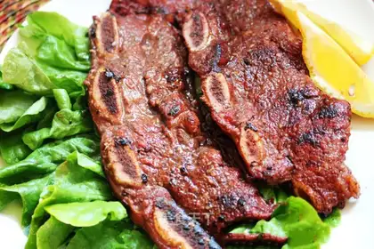 A pork chop