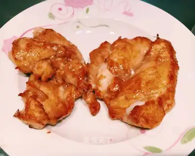 Delicious chicken steak