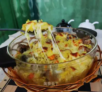 Curry curry rib cheese