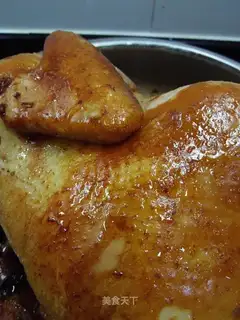 Chicken with a ginger sauce