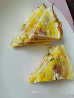 Egg ham and sausage