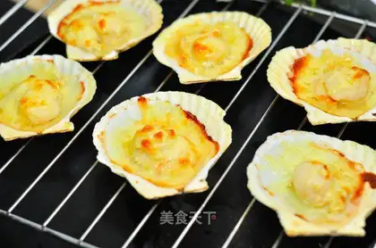 Roasted scallop
