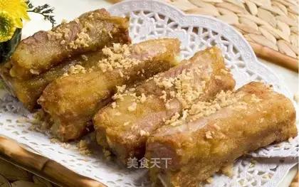 Delicious garlic bones