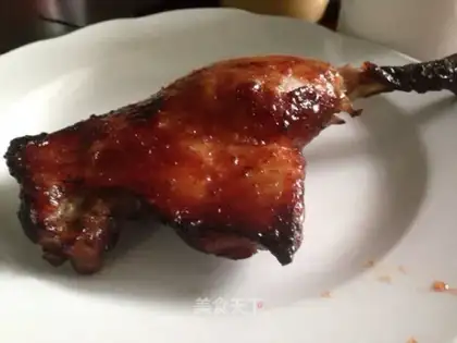 Honey roasted duck legs