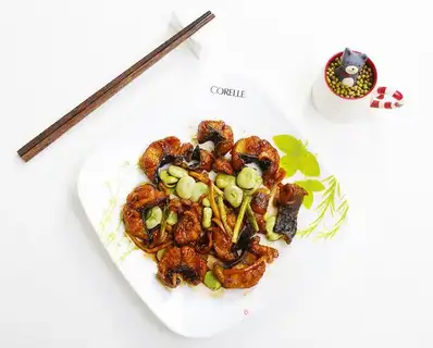 Sneaky fish and beans and rice
