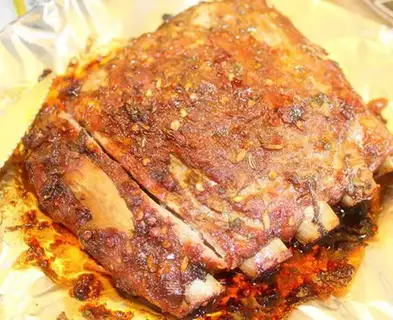 ♪ Roasted pork chops ♪