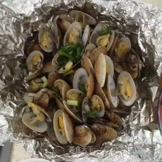 Roast clams