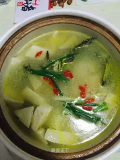 Tofu soup