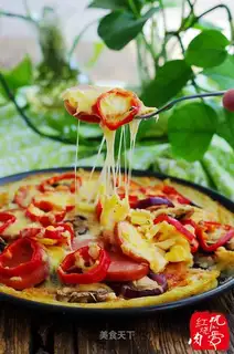 Mashed potato pizza