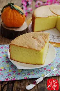 Orange juice twirl cake
