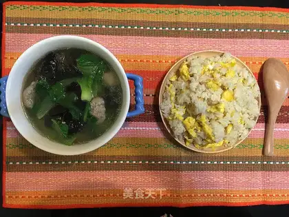 Oilball soup