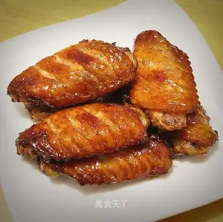 Western roast chicken wings