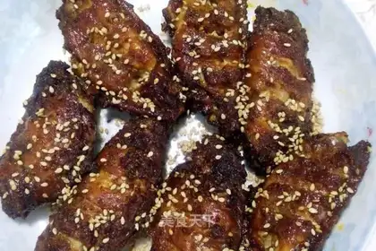 Sesame chicken wings