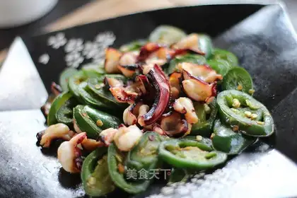 Carpenter fried octopus