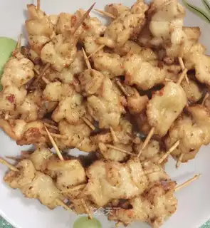 Homemade toothpick meat