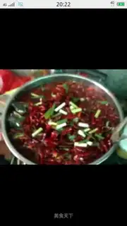 Spicy fish pan