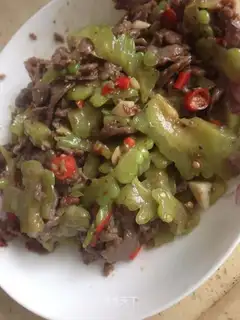 Scrambled beef
