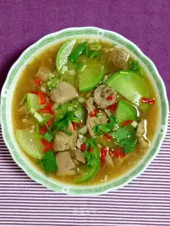 Roach and lamb stew
