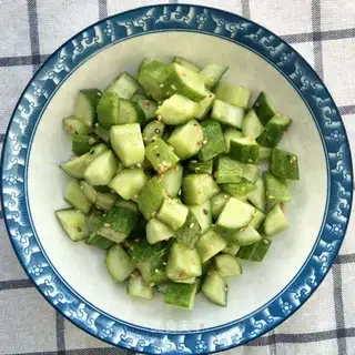 The cucumber in the private room