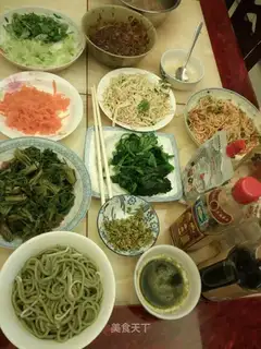 ♪ A cold noodle ♪