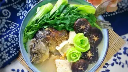 Tofu soup